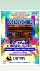 Lire la suite à propos de l’article Karaoke olympe