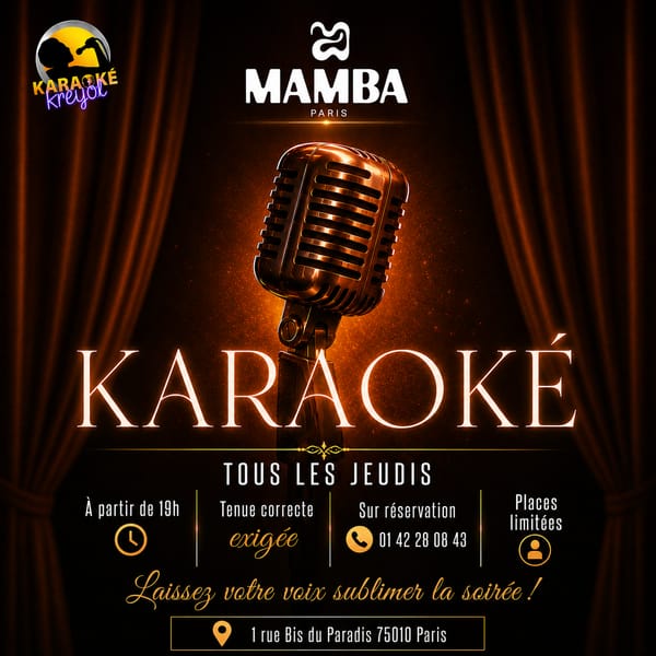 Lire la suite à propos de l’article Karaoke Mamba